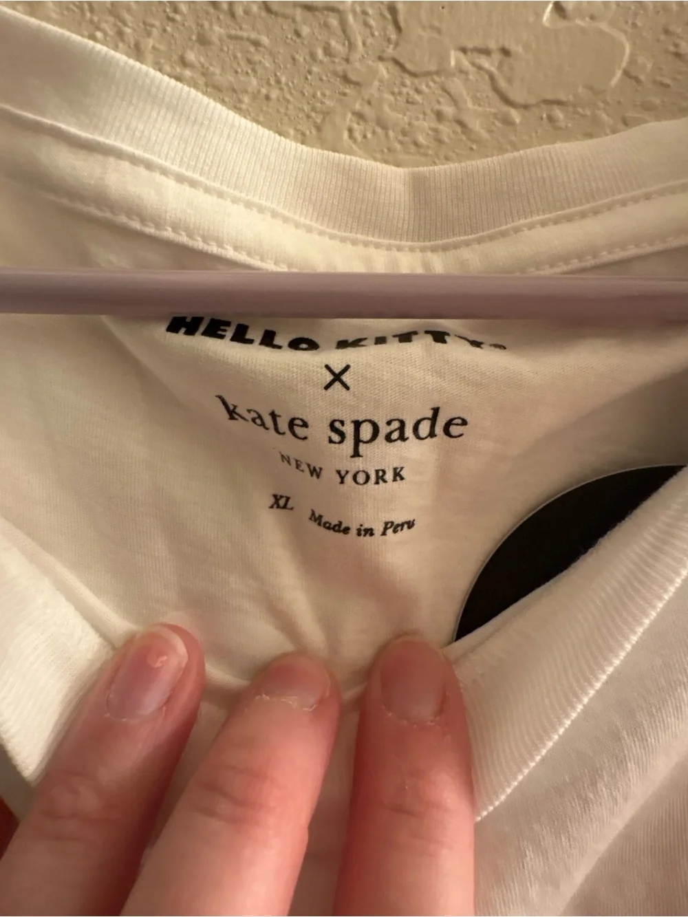 Kate Spade x Hello Kitty Tee EXCLUSIVE Drop BRAND NEW!! Tags attached! Size XL